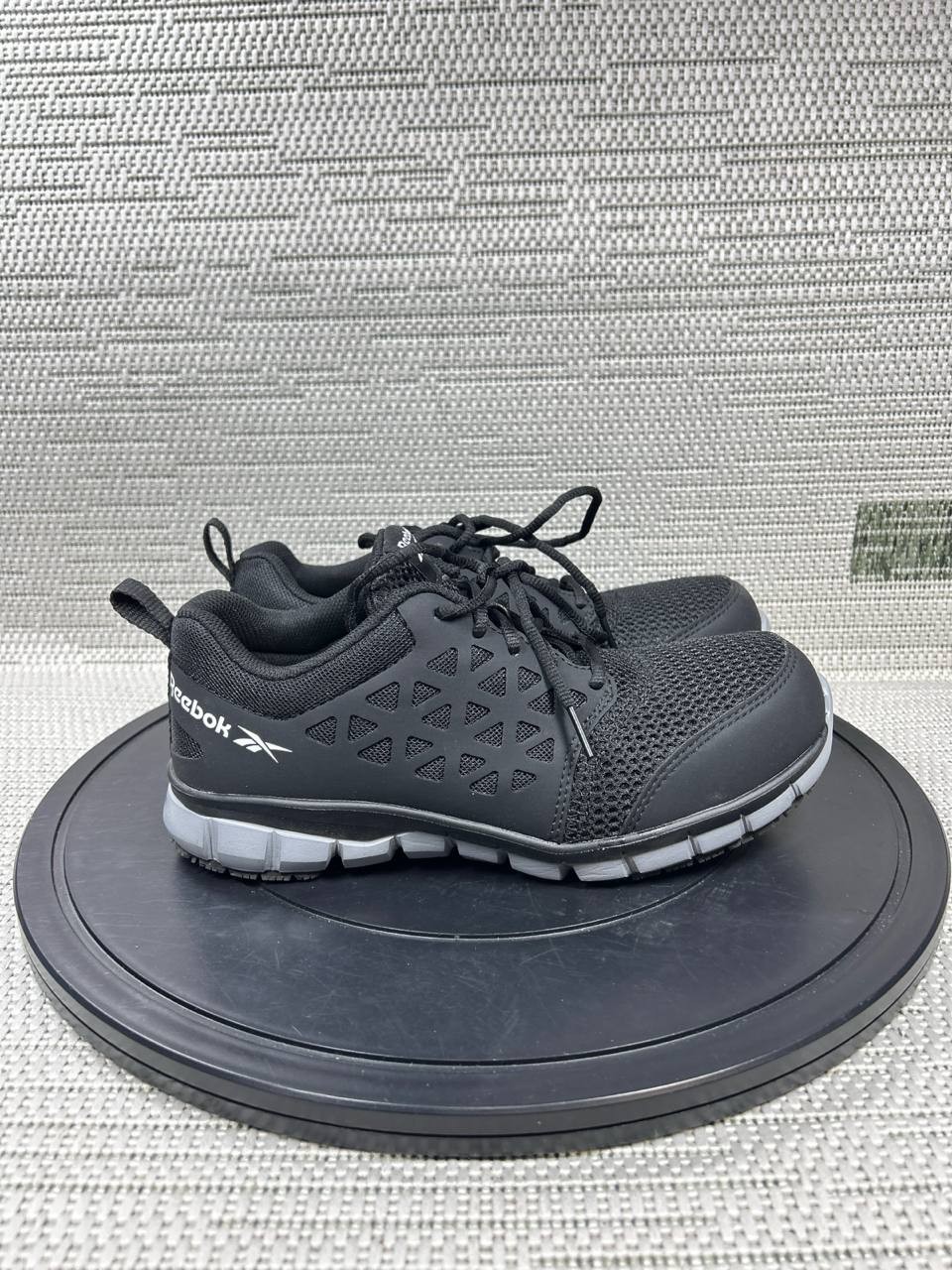 Reebok Shoes Womens Size 8.5 M Sublite Cushion Composite Toe Work Black Sneaker