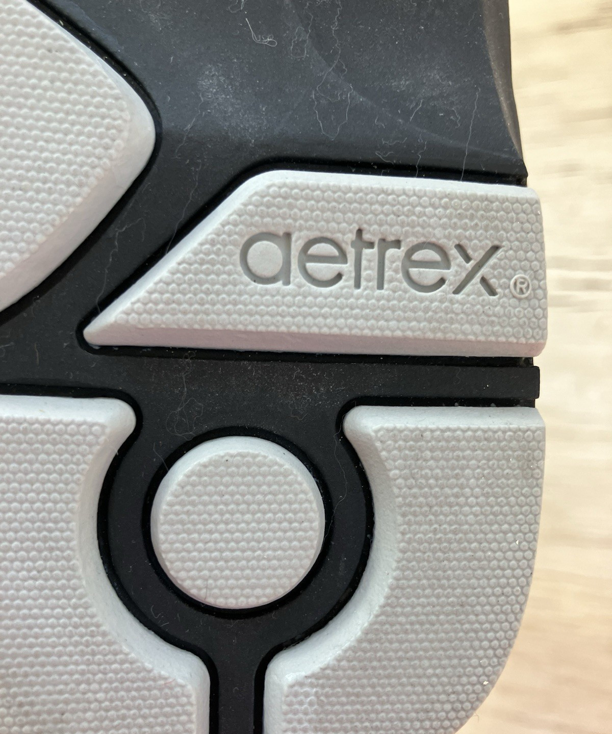 Aetrex Womens Size 7 Black Abbey Double Strap Sneaker 100% Leather Comfortable