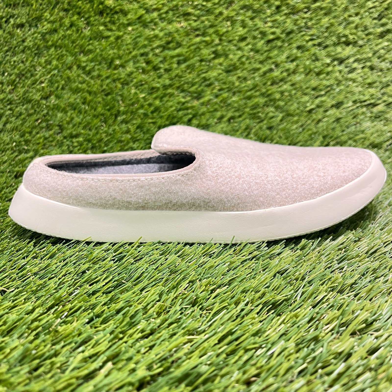 Allbirds Wool Lounger Mule Womens Size 5 Taupe Casual Comfort Slip On Shoes