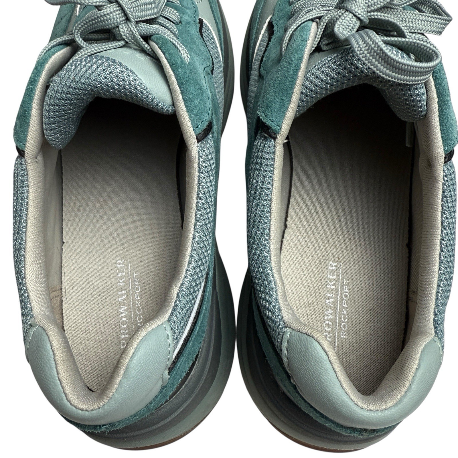 Rockport Shoes Womens Sz 6.5 Teal Grey Black ProWalker truTECH 100125 C19965 K22