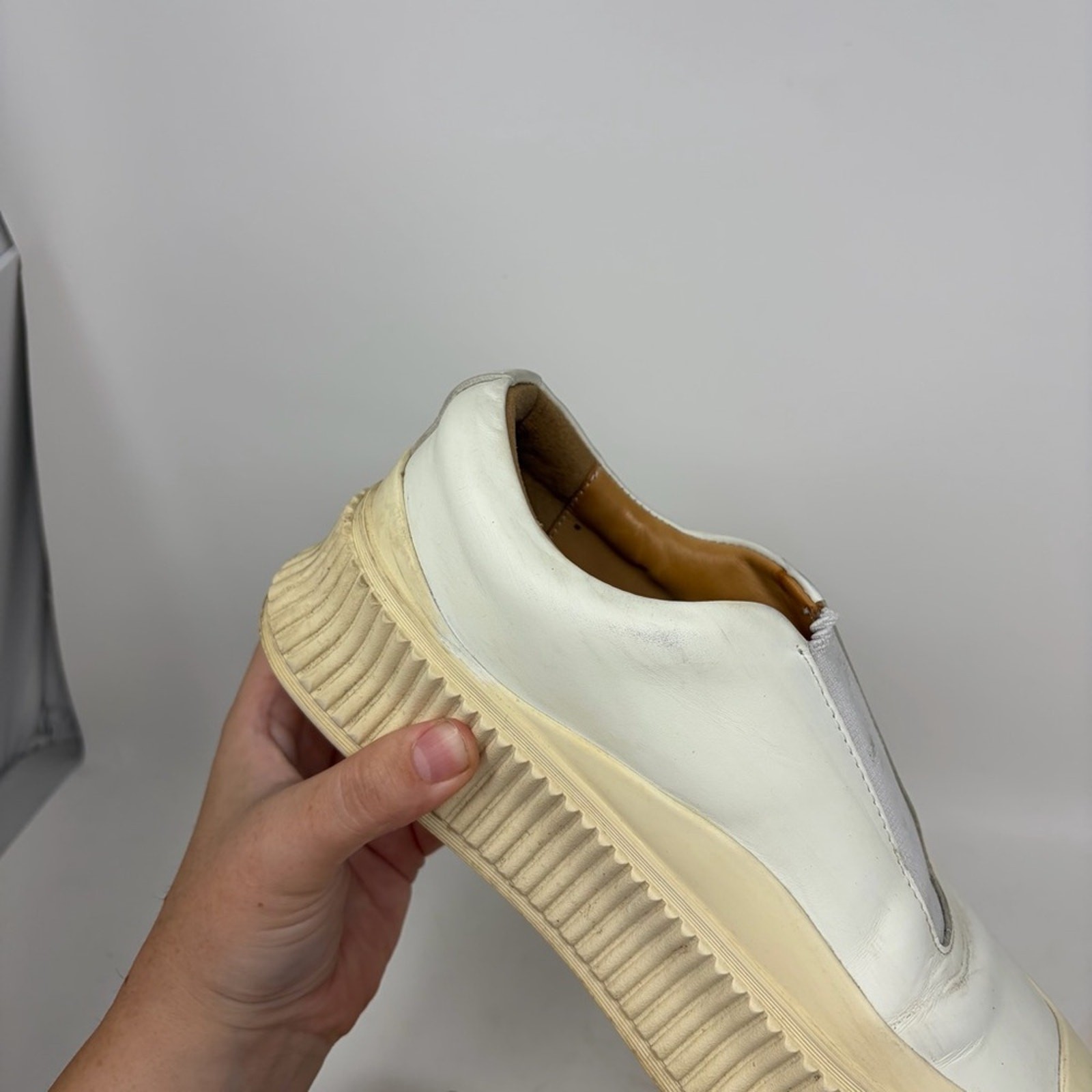 Jil Sander Platform Sneaker SEE MEASUREMENTS NO SIZE