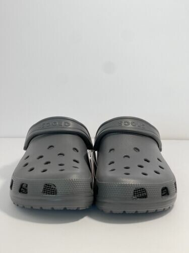 Crocs Unisex Classic Clog 10001-0DA Slate Grey Men’s Size 10 / Womens 12 (1661)*