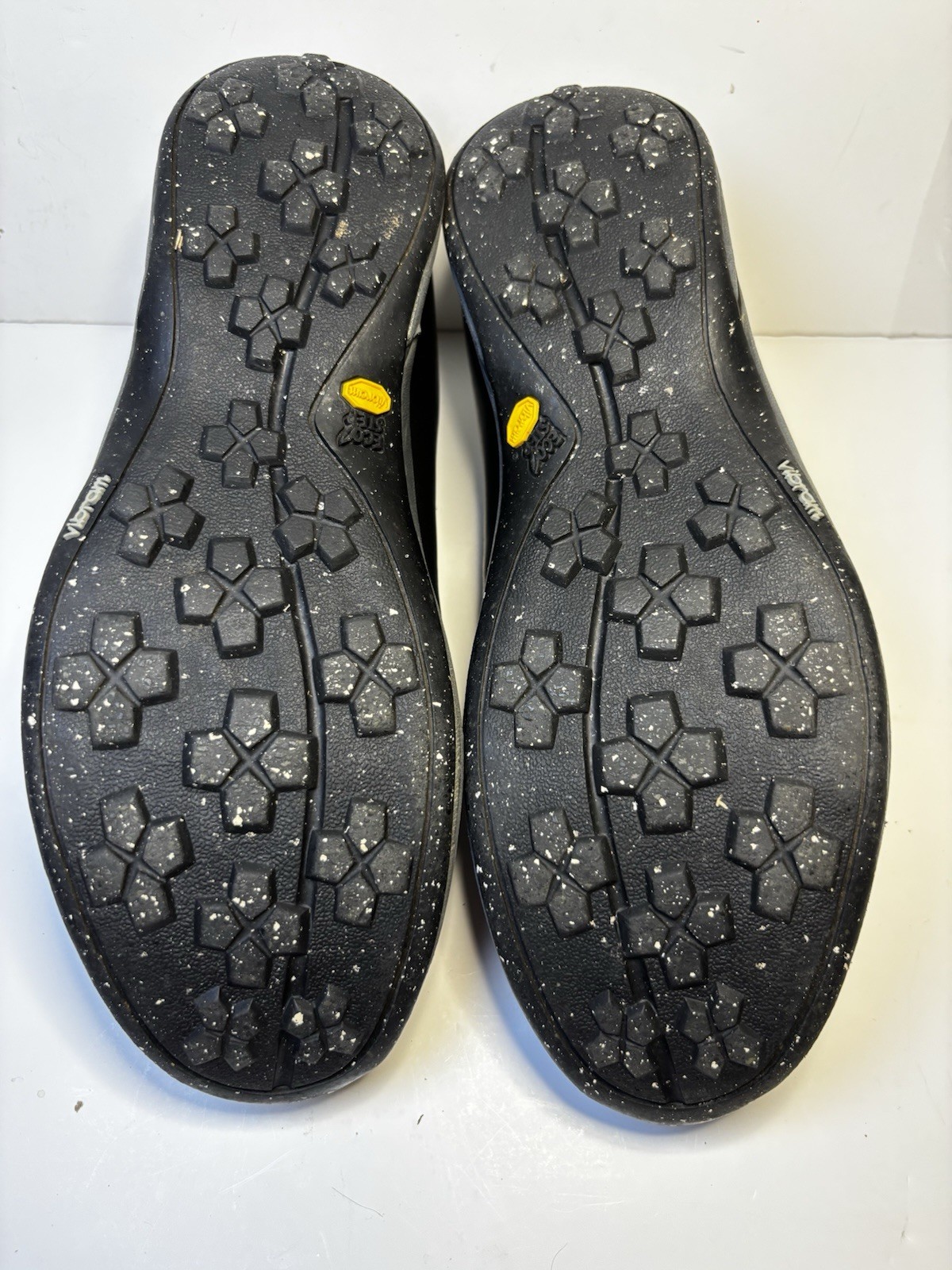 TIMBERLAND Smartwool Womens Slip On Outdoor Black Leather Shoe sz 8.5 M Vibram