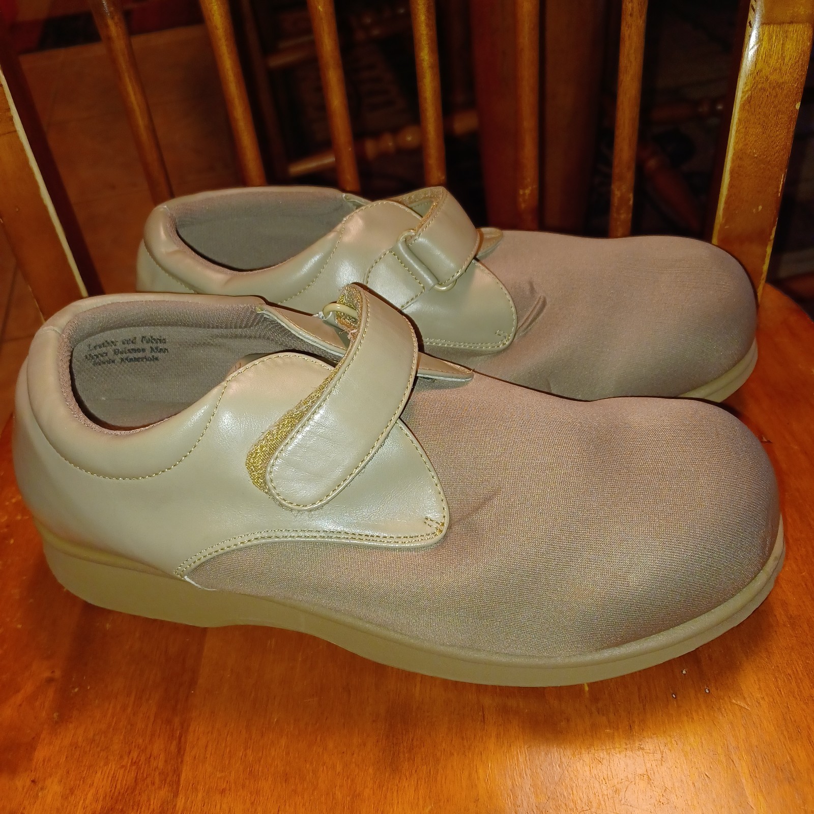 Instride 1005 Womens 12.5XWW Mens 11.5XW Orthopedic Taupe Sneakers Shoes (ZG)