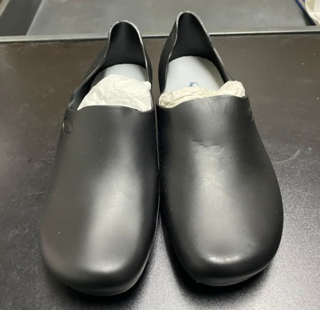 Sticky Nursing Chef Non Slip Women Shoes Rubber Black Sz 7.5
