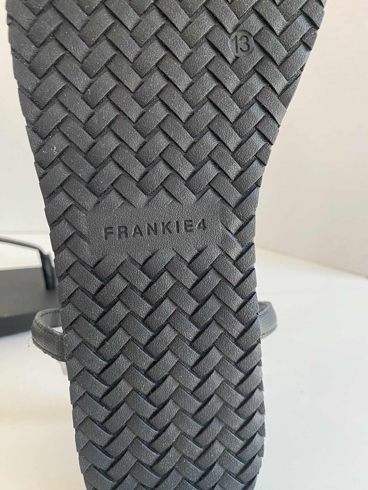 Frankie4 Bondi Sandals Women’s 13 Black $150 Waterproof Ankle Strap Podiatrist