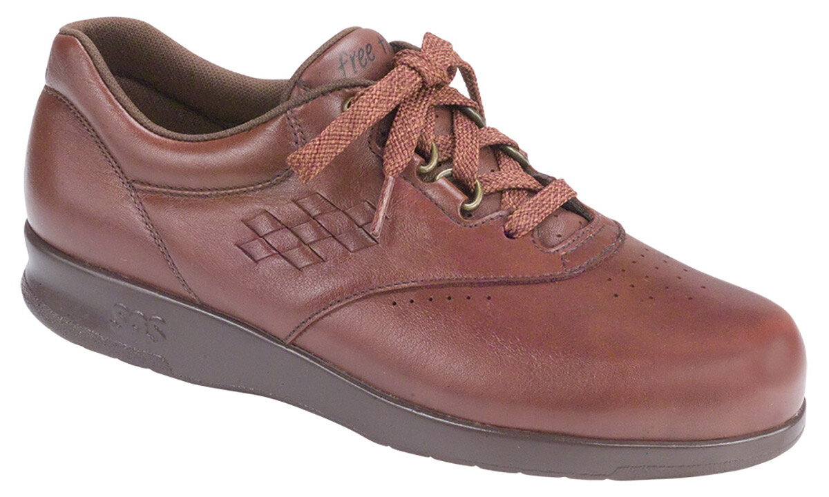 SAS Free Time Teak Brown Women’s Walking Shoes Brand New All Sizes & Widths