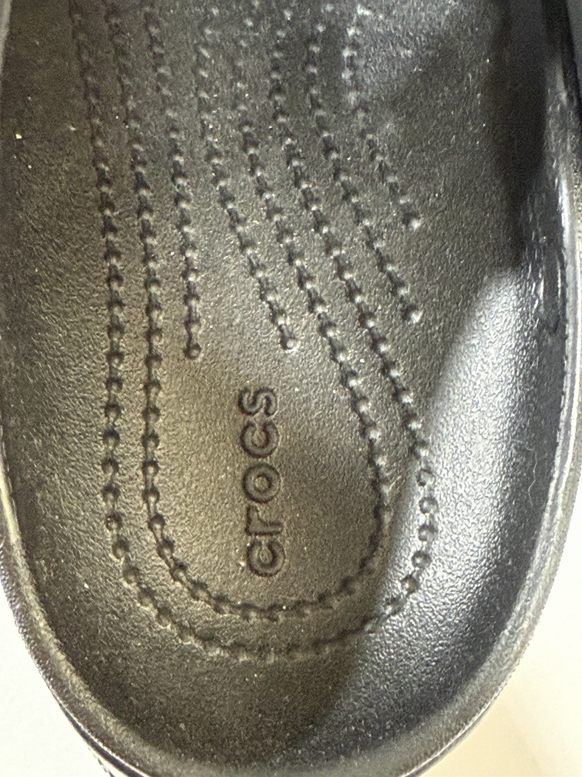 🐊 Crocs Classic Mary Jane Clog Black Womens 7 Adjustable Buckle New W/out Tags