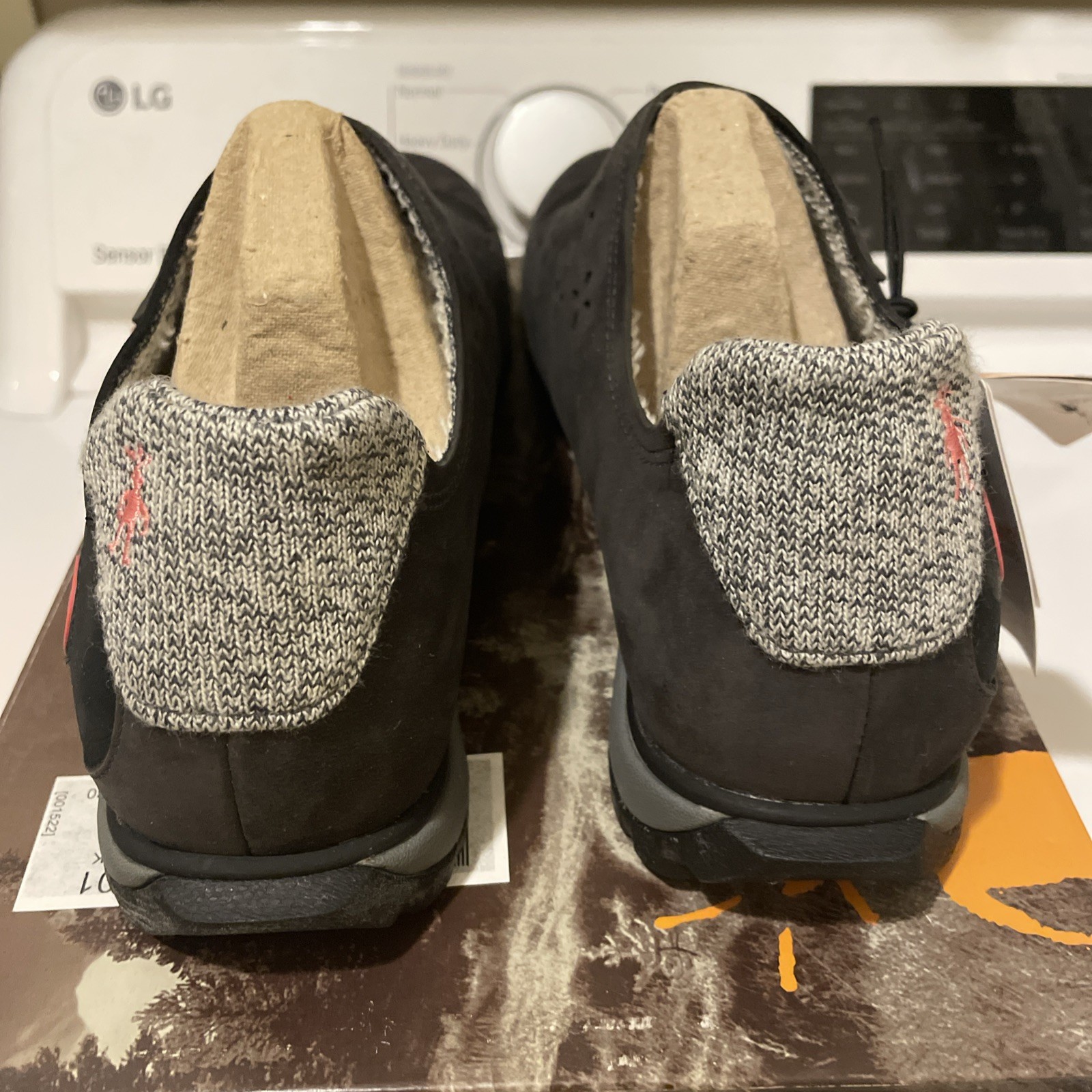 Smartwool X Timberland Shoes Power Lounger II Slip-on Cog Black Suede Womens 8.5