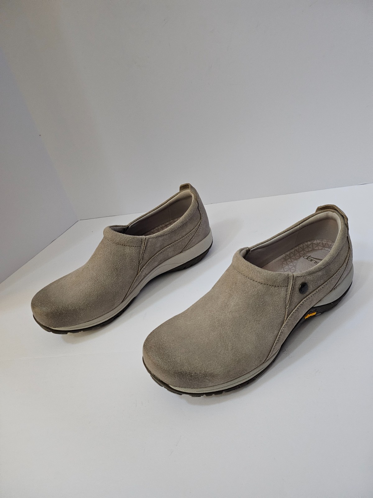 Dansko Patti Waterproof Suede Slip-Ons Shoes New