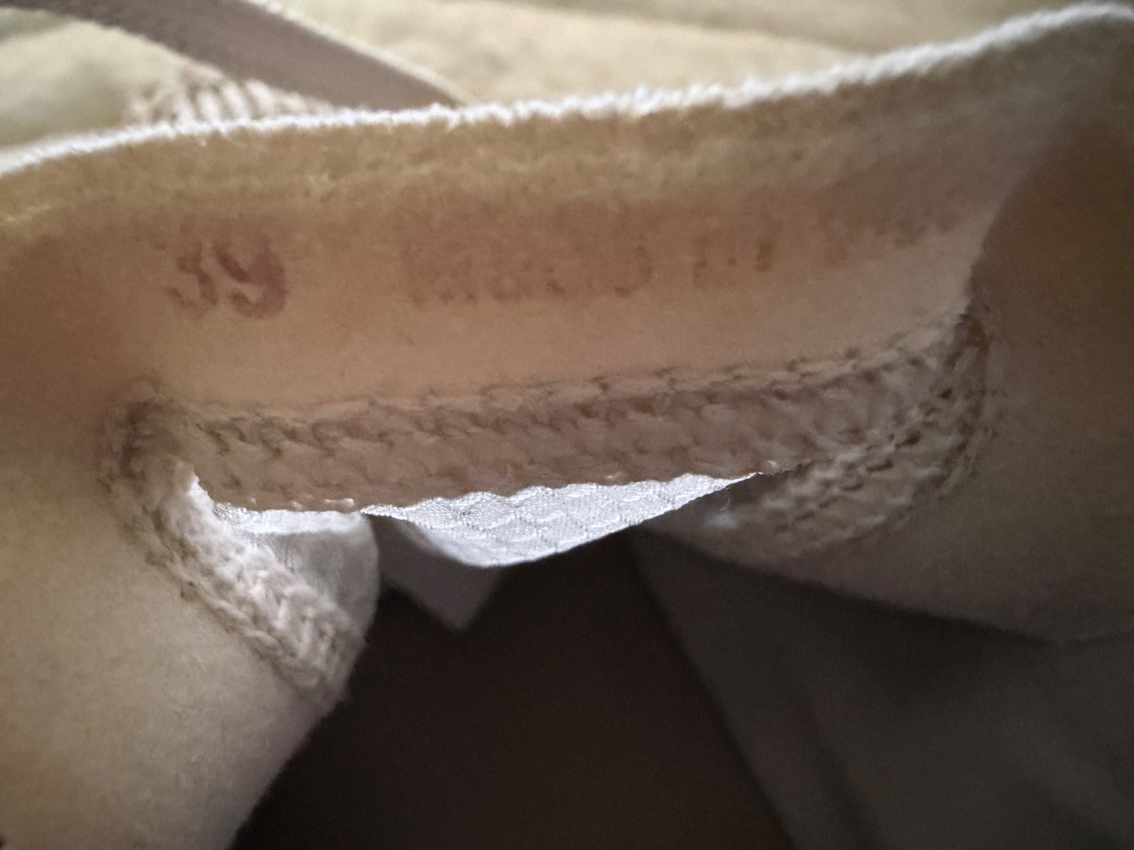 Chloé Nama Whipstitch Platform Sneakers SIZE 9 (39EU) Beige/Brown/ White/Black