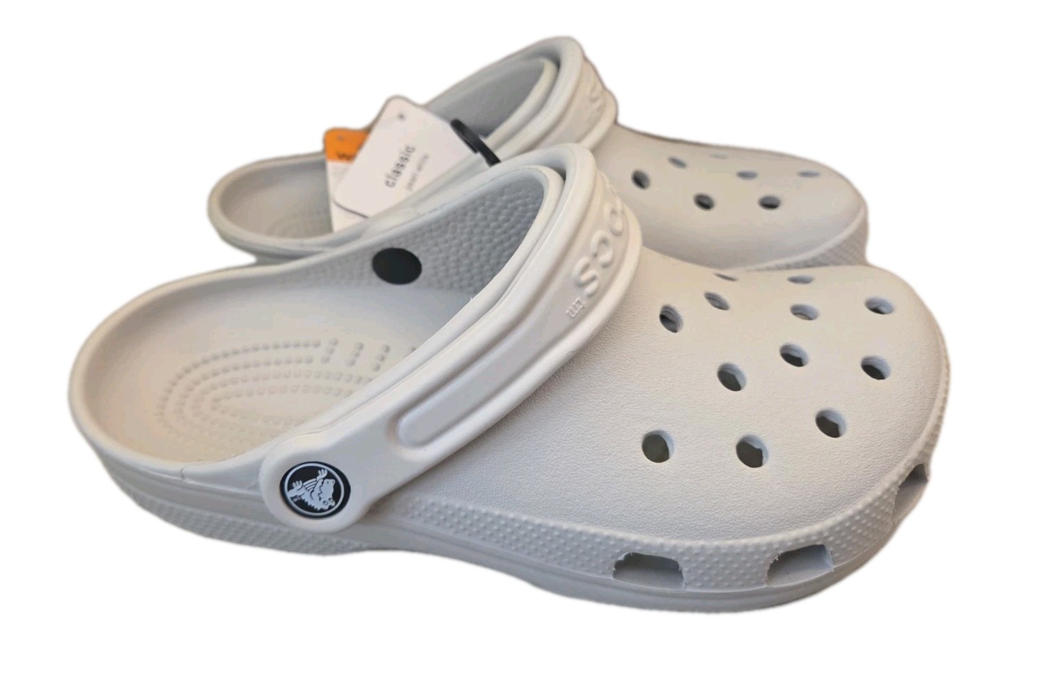 Crocs – Classic Pearl White Clogs Men’s 4/Women’s 6