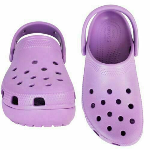 Crocs Unisex Classic Orchid slide clogs US Size M/5- W7 (1333)