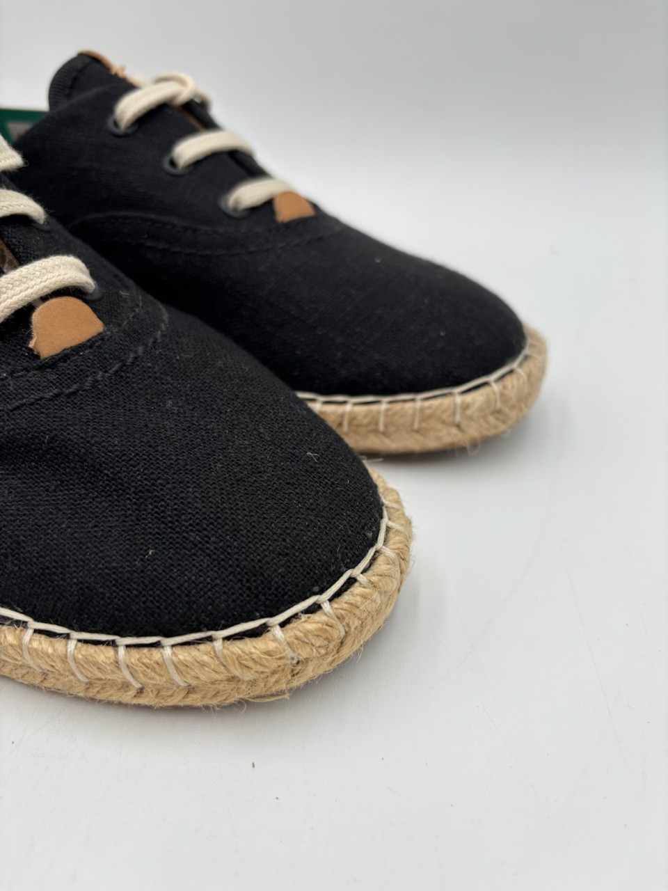 Olukai KAULA PA’A LI Women’s NEW Lace-Up Espadrilles Shoes Black Multiple Sizes