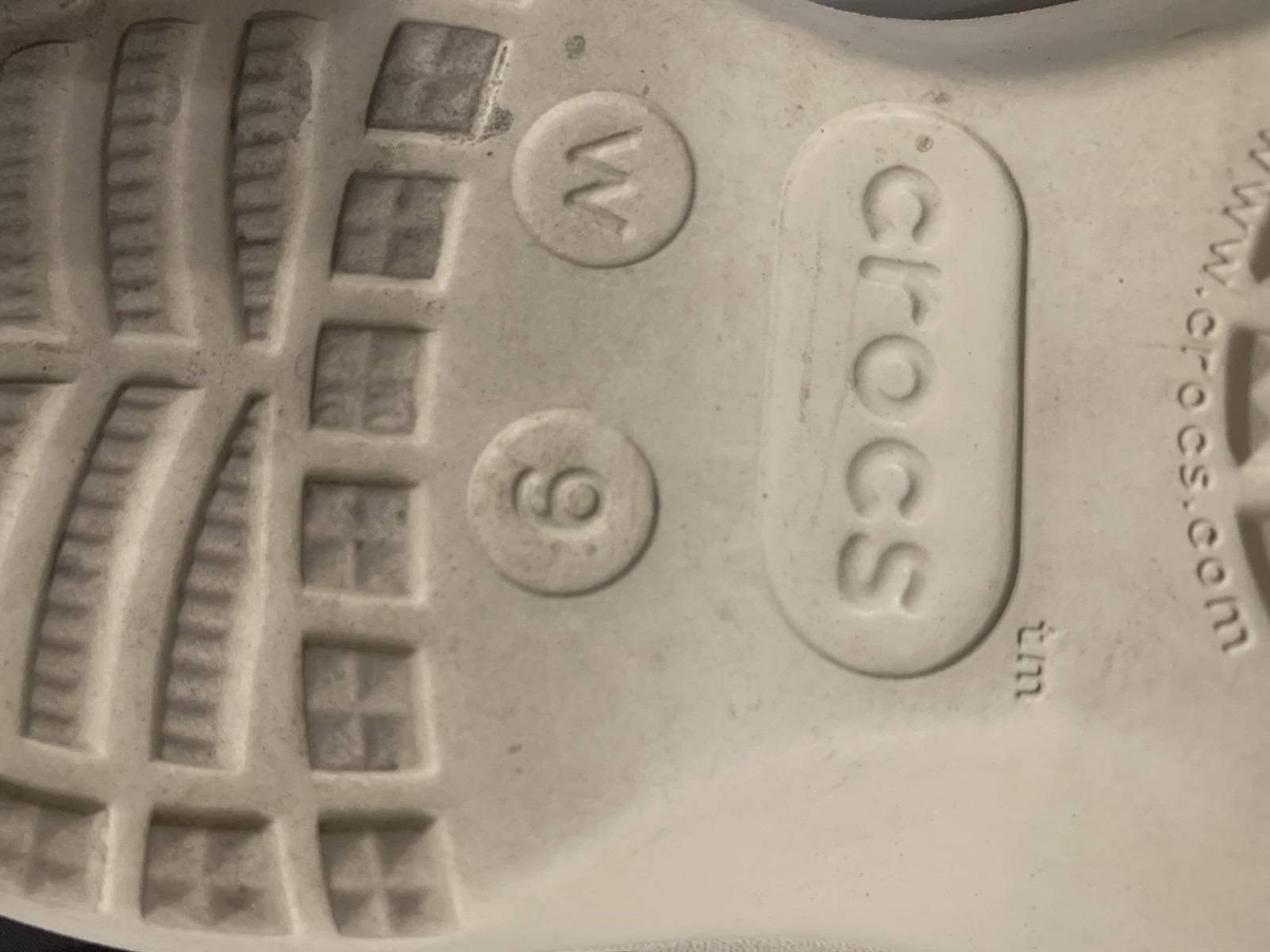 Crocs Classic Faux Fur Lined Clog White W9 / M 7, with Cheer and Barbie Pins