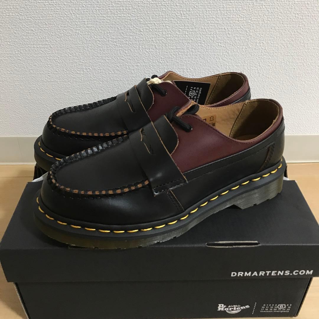 Dr. Martens UK4 2cm Platform 1461 Leather Shoes
