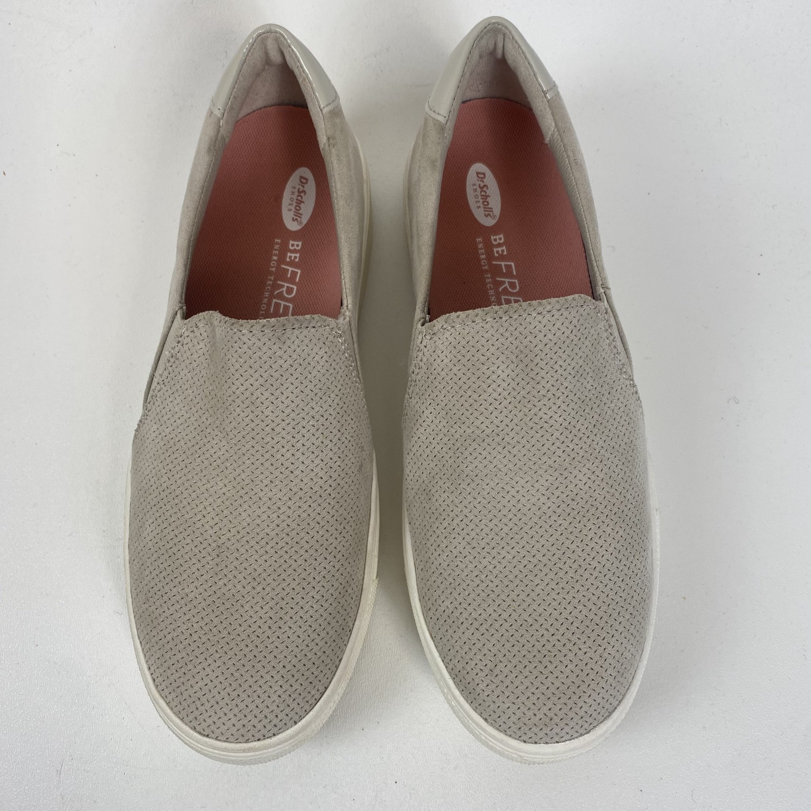 Dr. Scholls Shoes Be Free Nova Gray Fabric Casual Comfort Slip On Womens Size 6