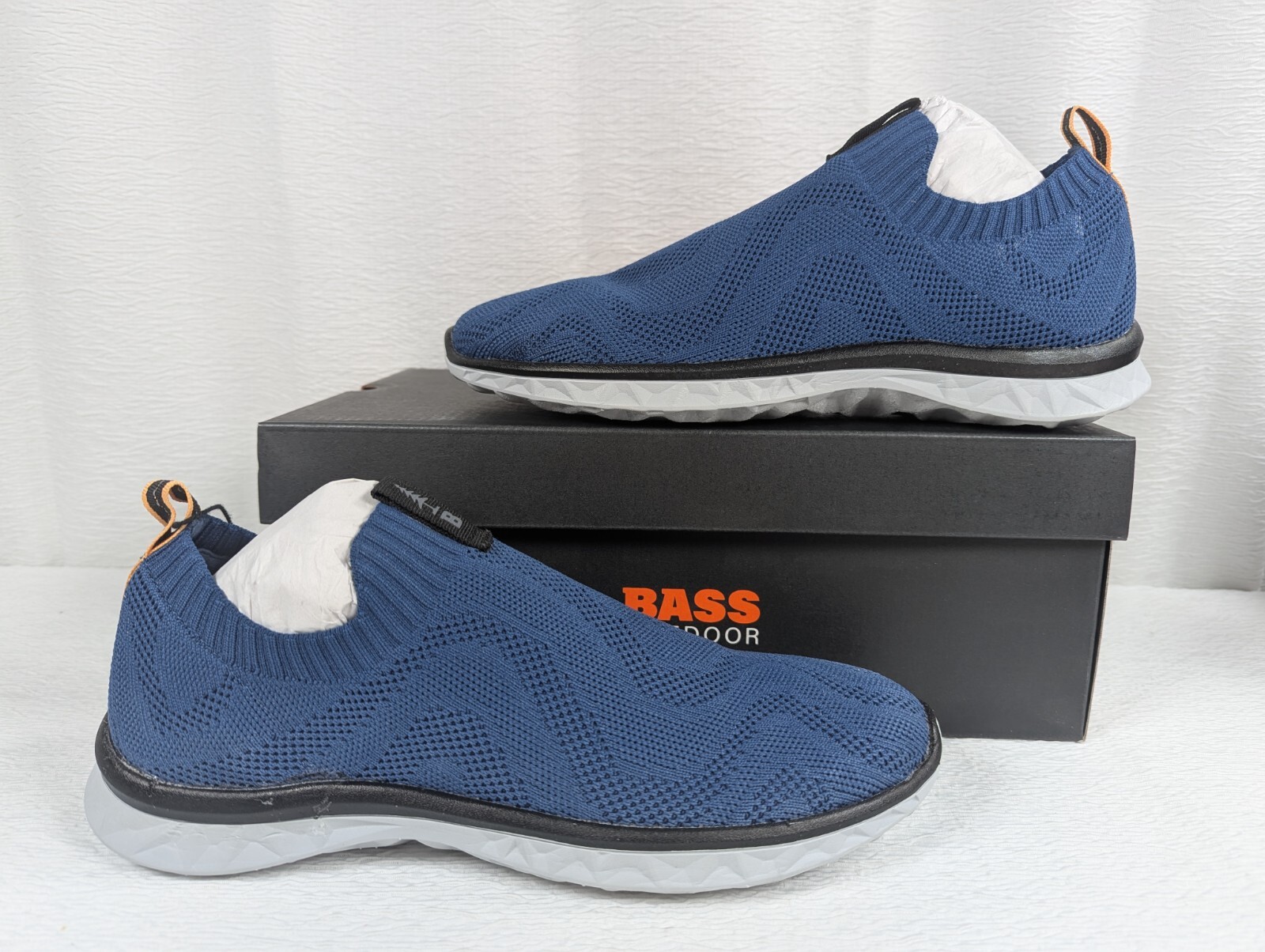 Bass Outdoor – Pull On – Shoes / Sneakers – Ensign Blue – Size 9 – NO BOX