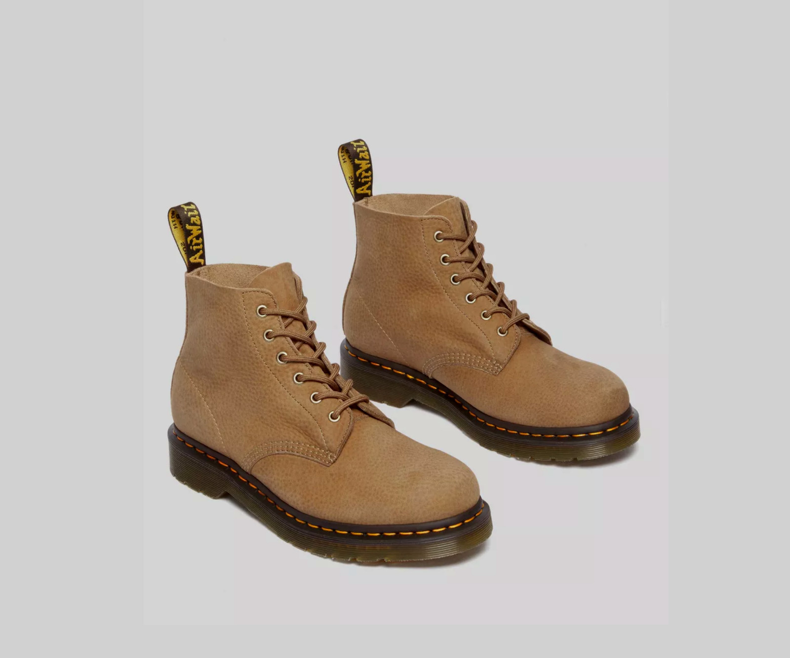 Savannah Tan ~ Dr. Martens 101 Tumbled Nubuck Ankle Boot MSRP$185 Super Comfy