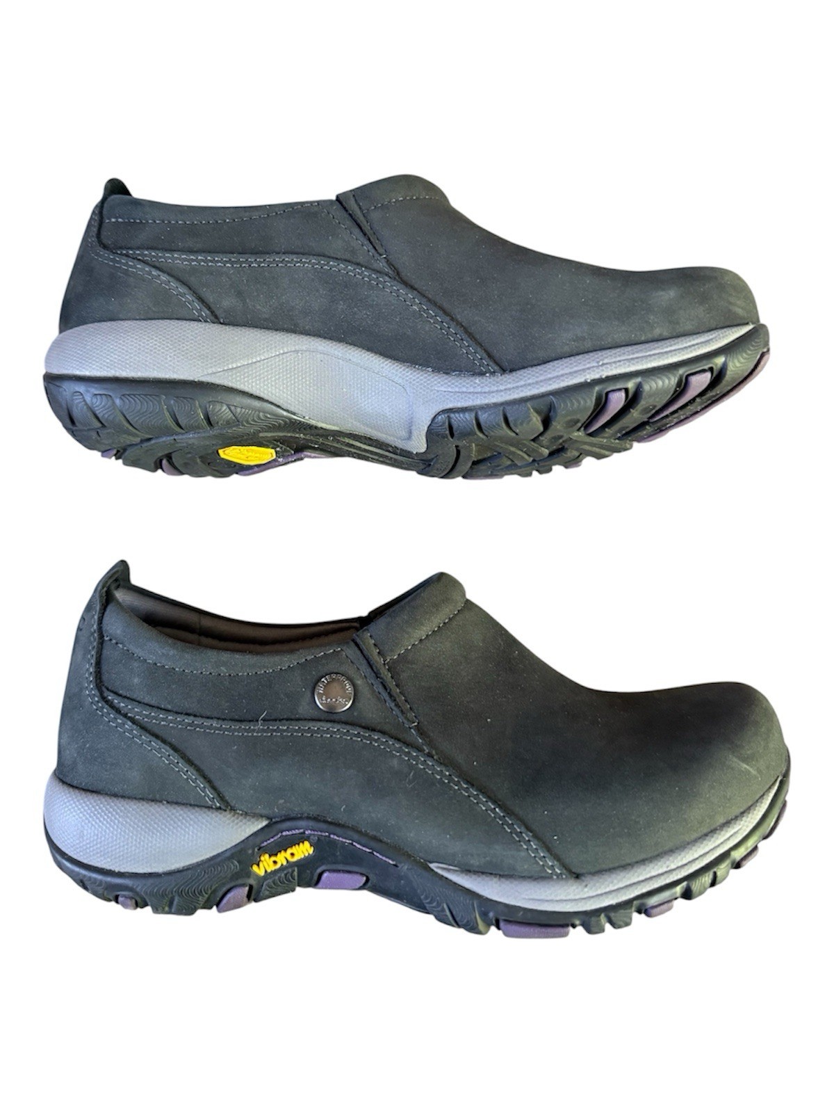 Dansko Patti Vibram Shoes Womens Sz 5.5-6 EU-36 Black Waterproof Slip Resistant