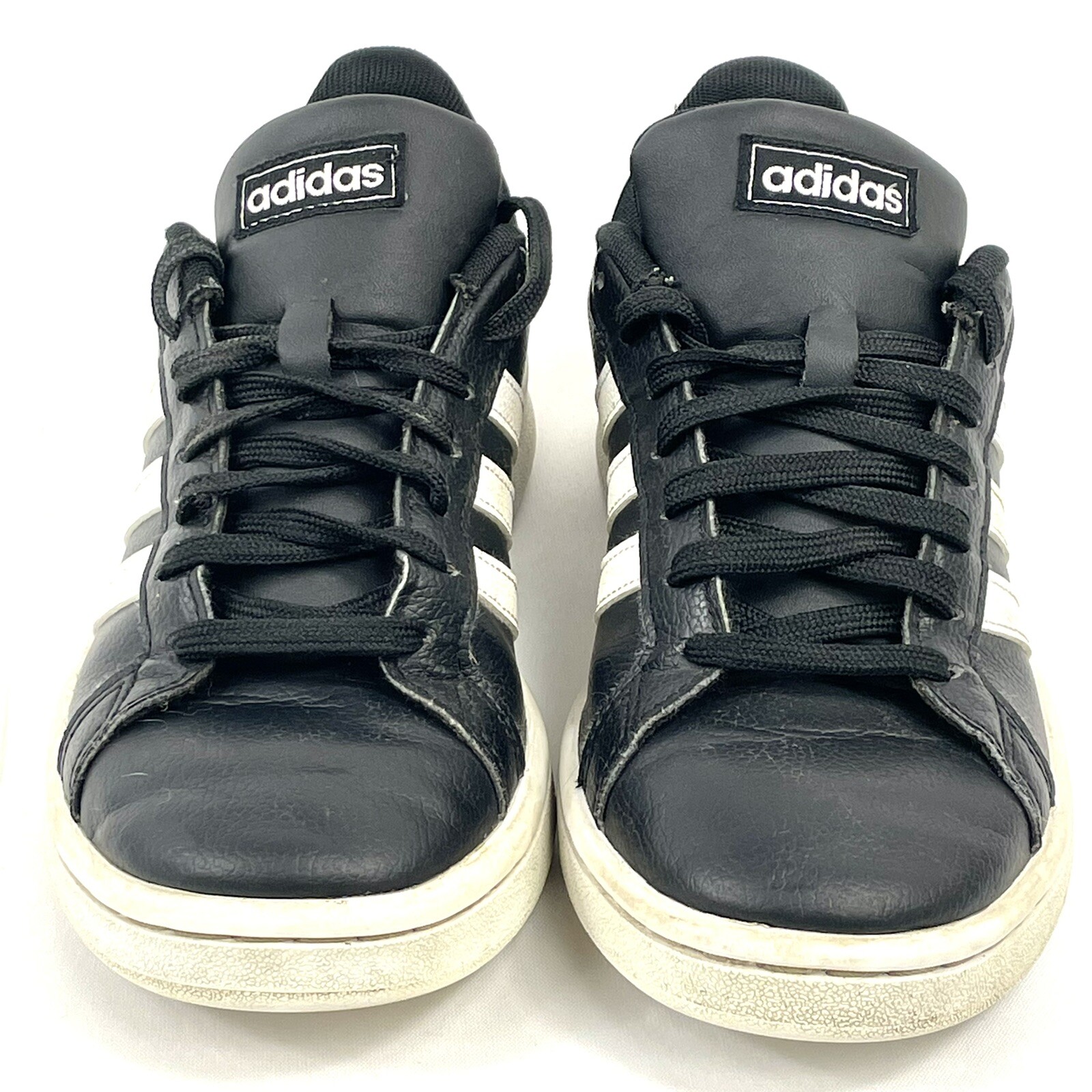 Women’s Adidas Grand Court Core Black Sneakers F36484- Size 6