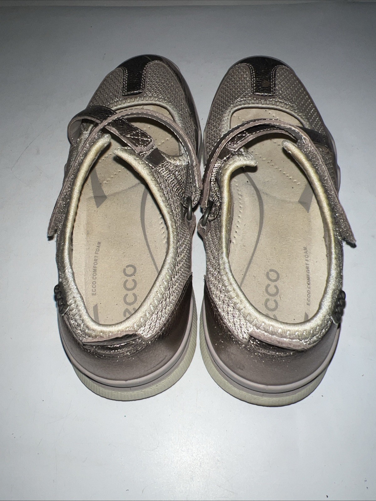 ECCO Women’s Lynx Mary Jane Fashion Gray Metallic Gravel 38