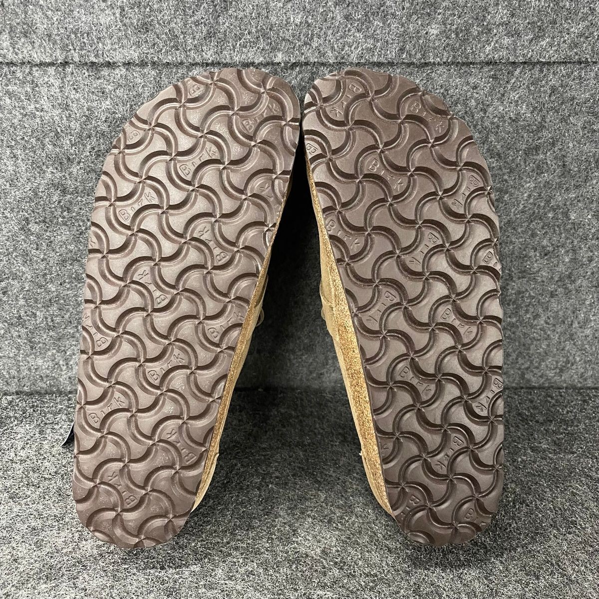 BIRKENSTOCK Buckley Suede Moccasin Women’s Size US 6 Gray Taupe