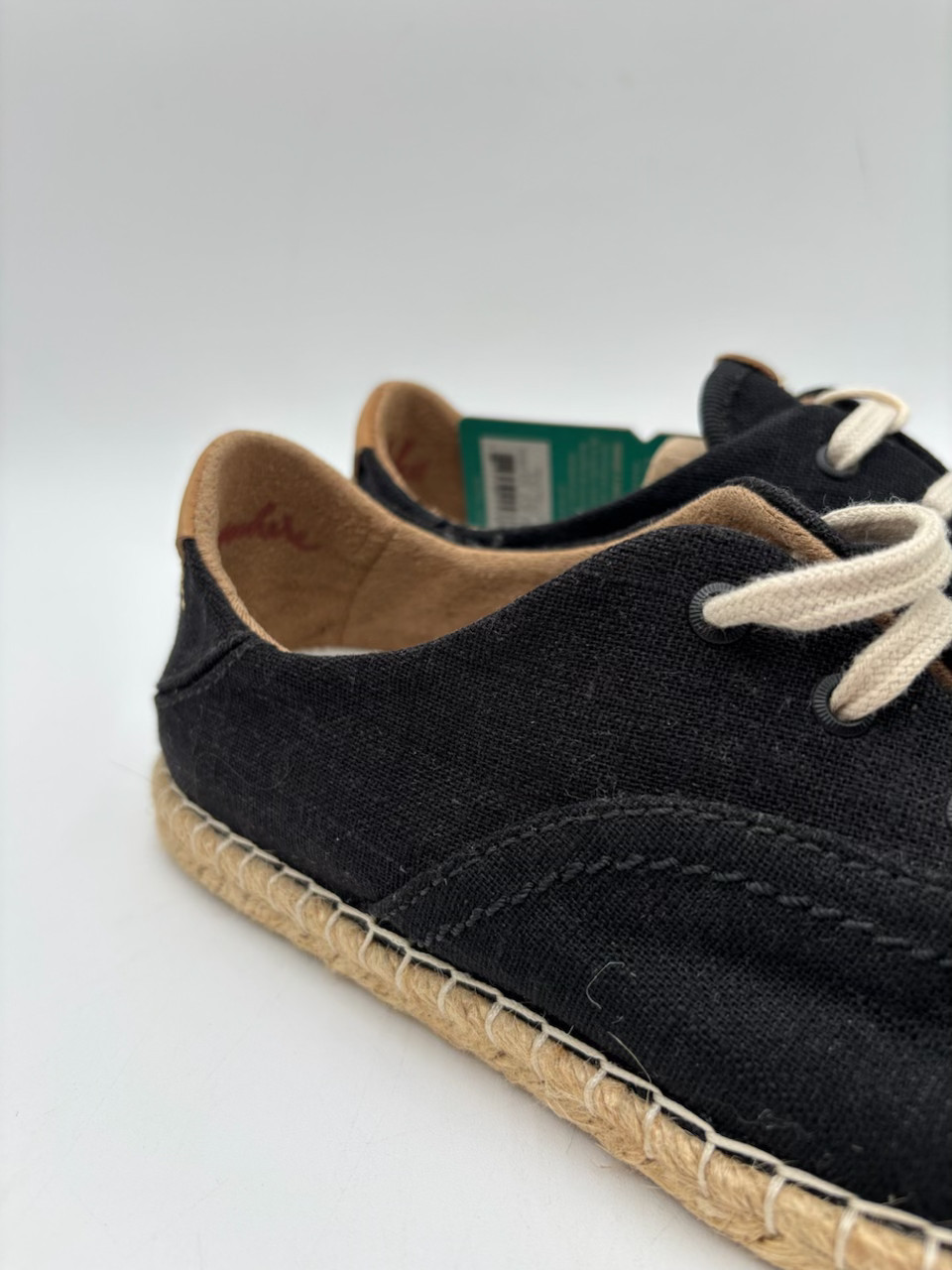 Olukai KAULA PA’A LI Women’s NEW Lace-Up Espadrilles Shoes Black Multiple Sizes