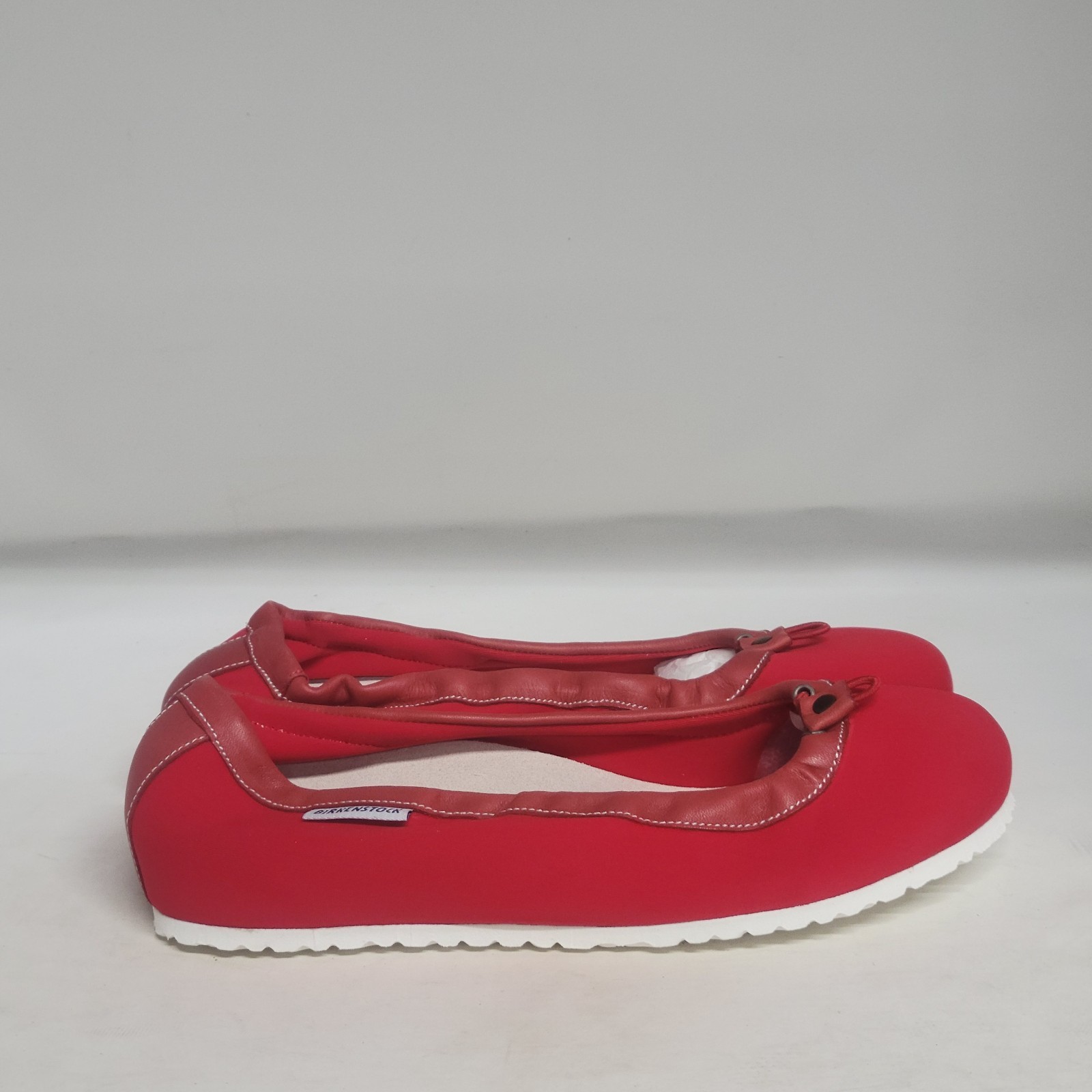 Birkenstock Ponca Ballet Shoe Red Womens Size 7 Narrow fit