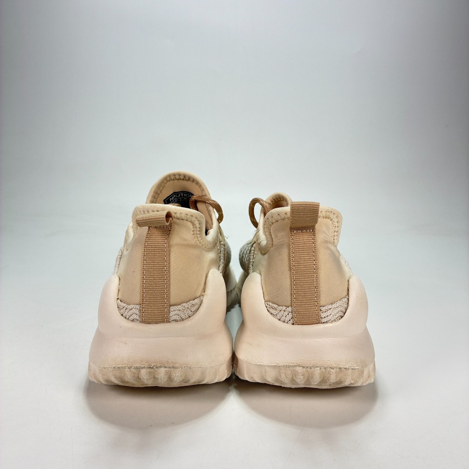 Nautica Danville Beige Pale Peach Casual Walking Sneakers Shoes Women’s Size 7.5