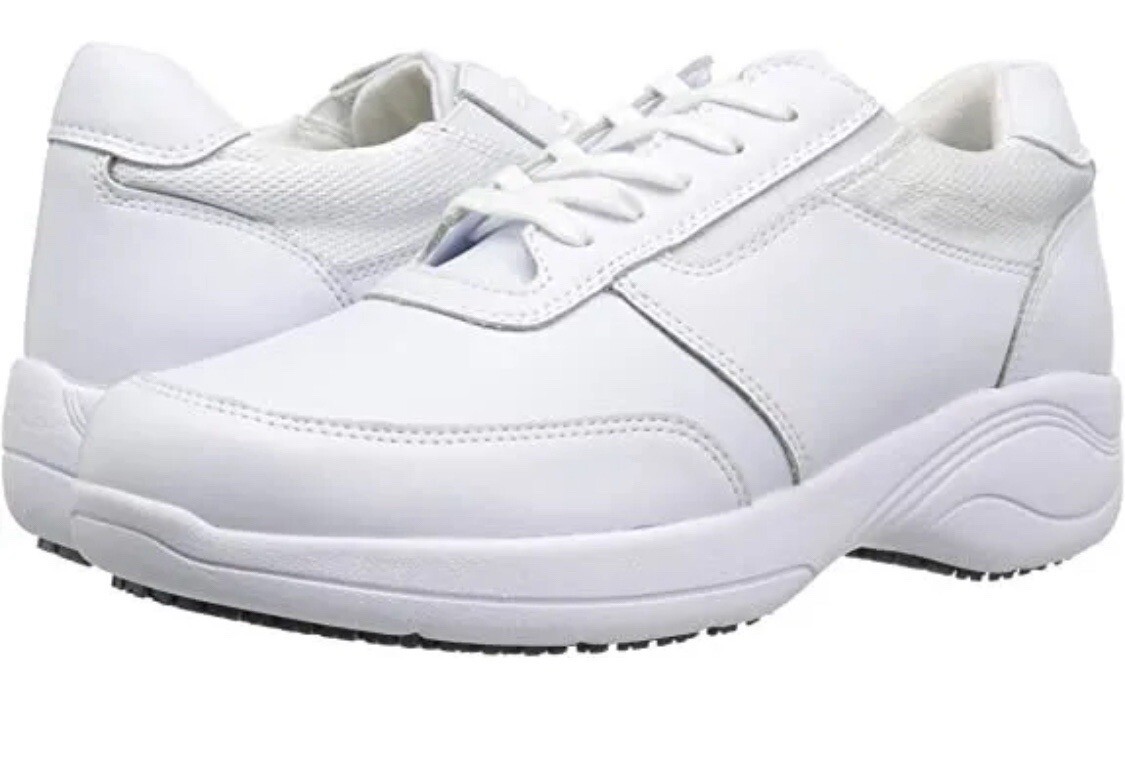 NEW Easy Works Middy White Women Professional Shoes Size 11 M Nurse Athletic