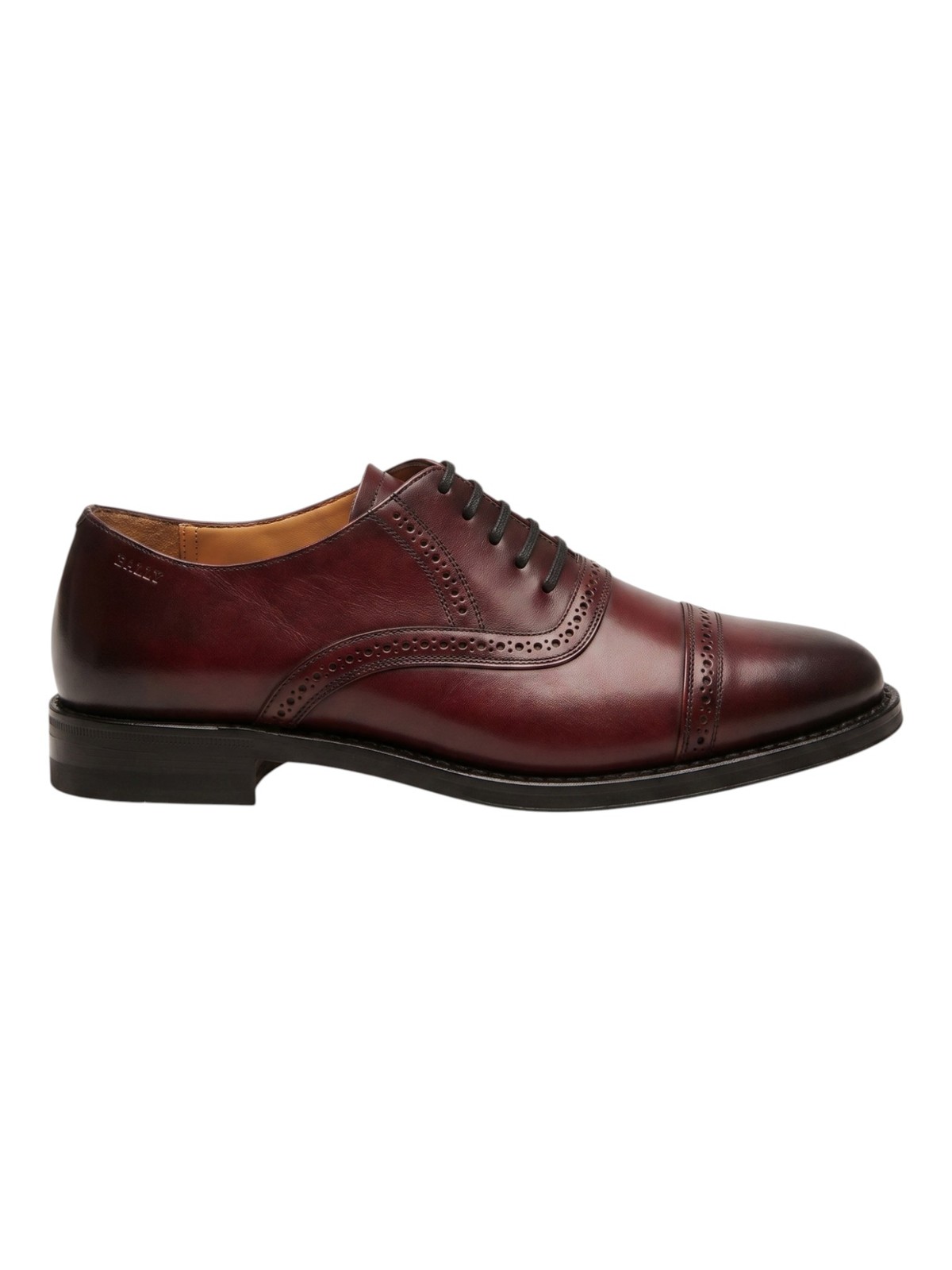 Bally Francies 6239432 Women’s Heritage Red Plain Leather Oxford MSRP $1260
