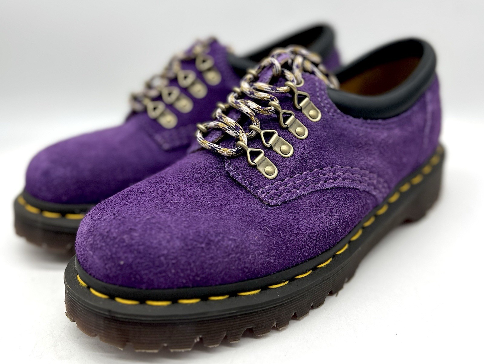 New Dr. Martens 8053 Ben Suede Shoes, Rich Purple, Women’s Size 6 *ShipsFAST