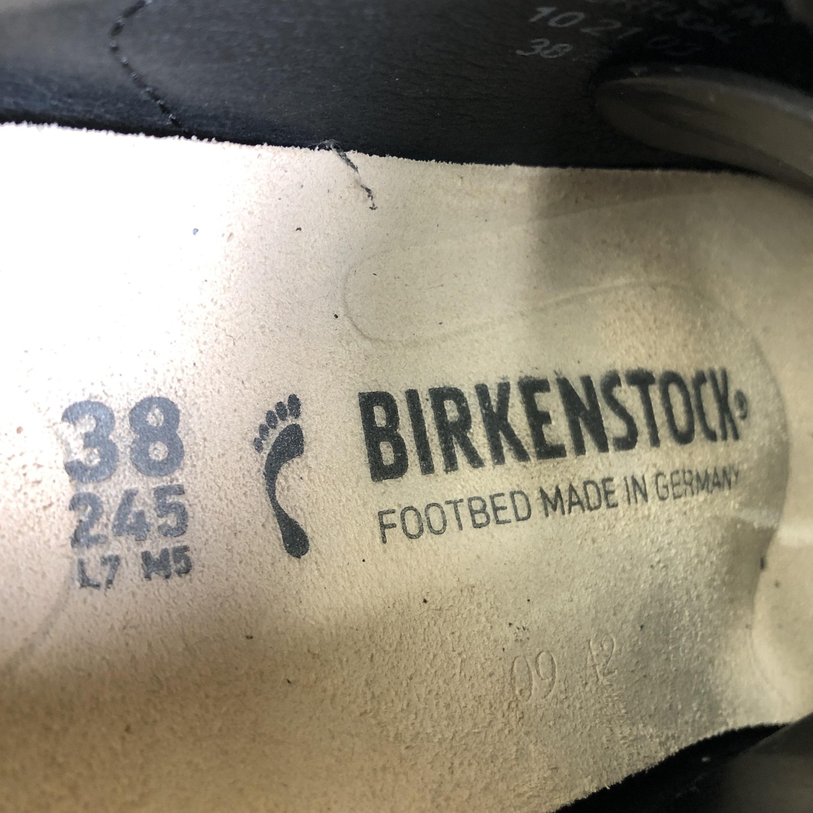 Birkenstock Bend Low Shoes Womens Size 7 Black Leather Casual Sneakers Comfort