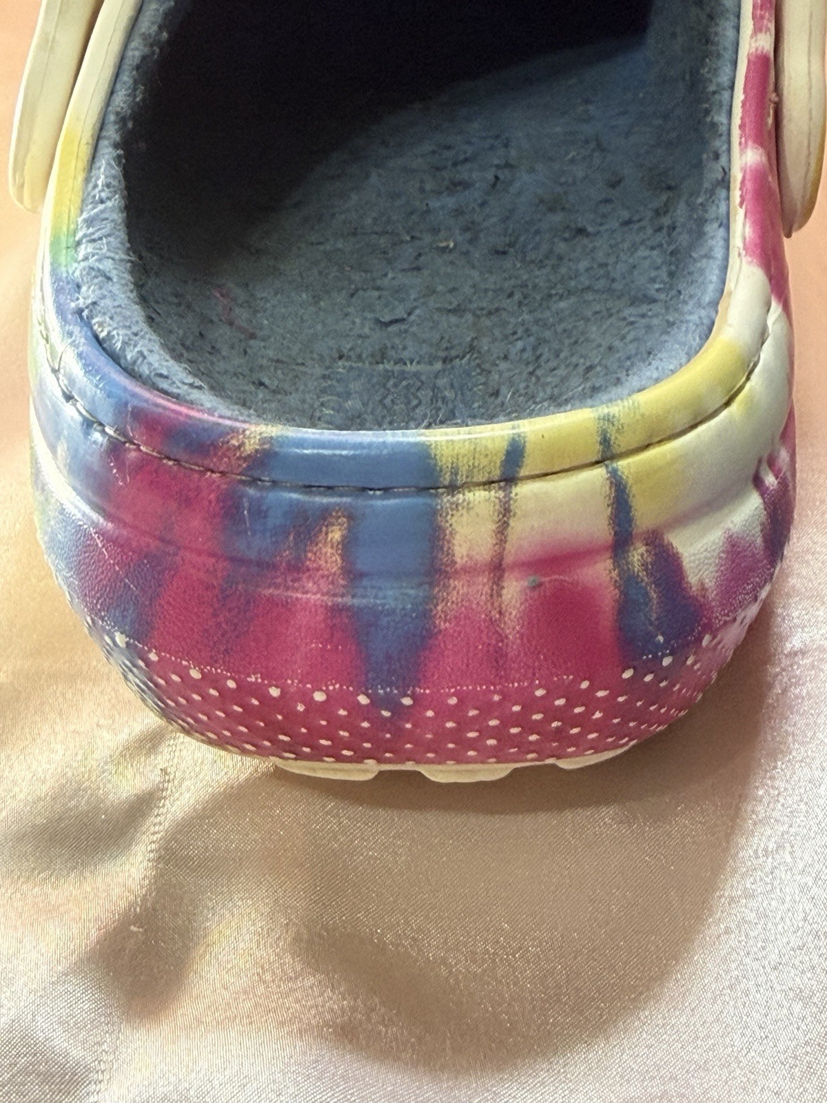 Crocs Classic Tie Dye Casual US Women’s sz 9 or Men’s sz 7 Gently Used – S102