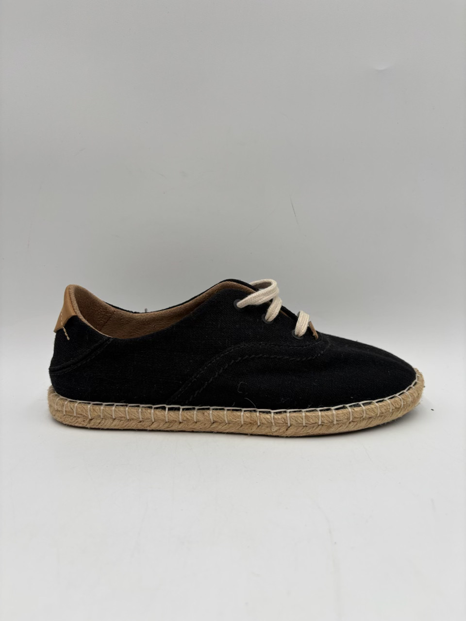 Olukai KAULA PA’A LI Women’s NEW Lace-Up Espadrilles Shoes Black Multiple Sizes