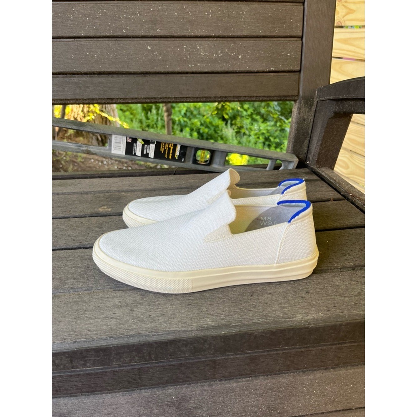 Rothy’s The City Slip On Sneaker White Men’s 8/Women’s 9.5