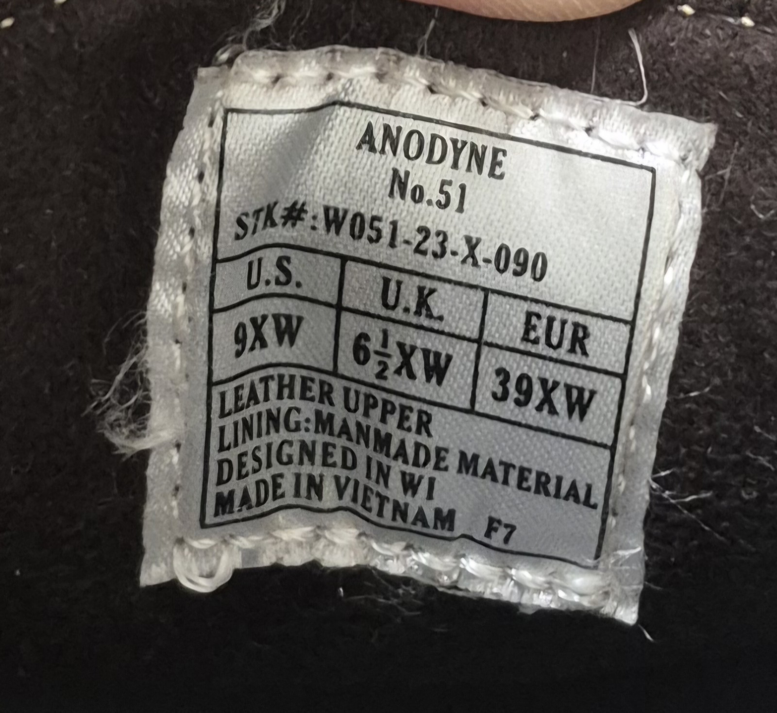 Anodyne No. 51 Women’s Casual Dress Shoes in the Cognac Color 9W