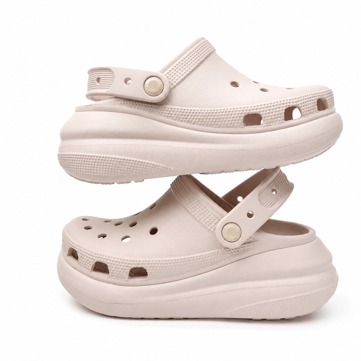 Crocs Crush Platform Clogs Lightweight Water-Friendly Elevated Casual