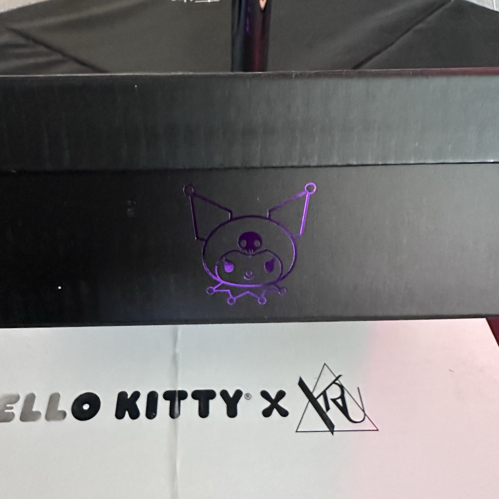 YRU x Kuromi Qozmo Bndg Platform Sneakers Pink Black Women’s Size 9 NWB