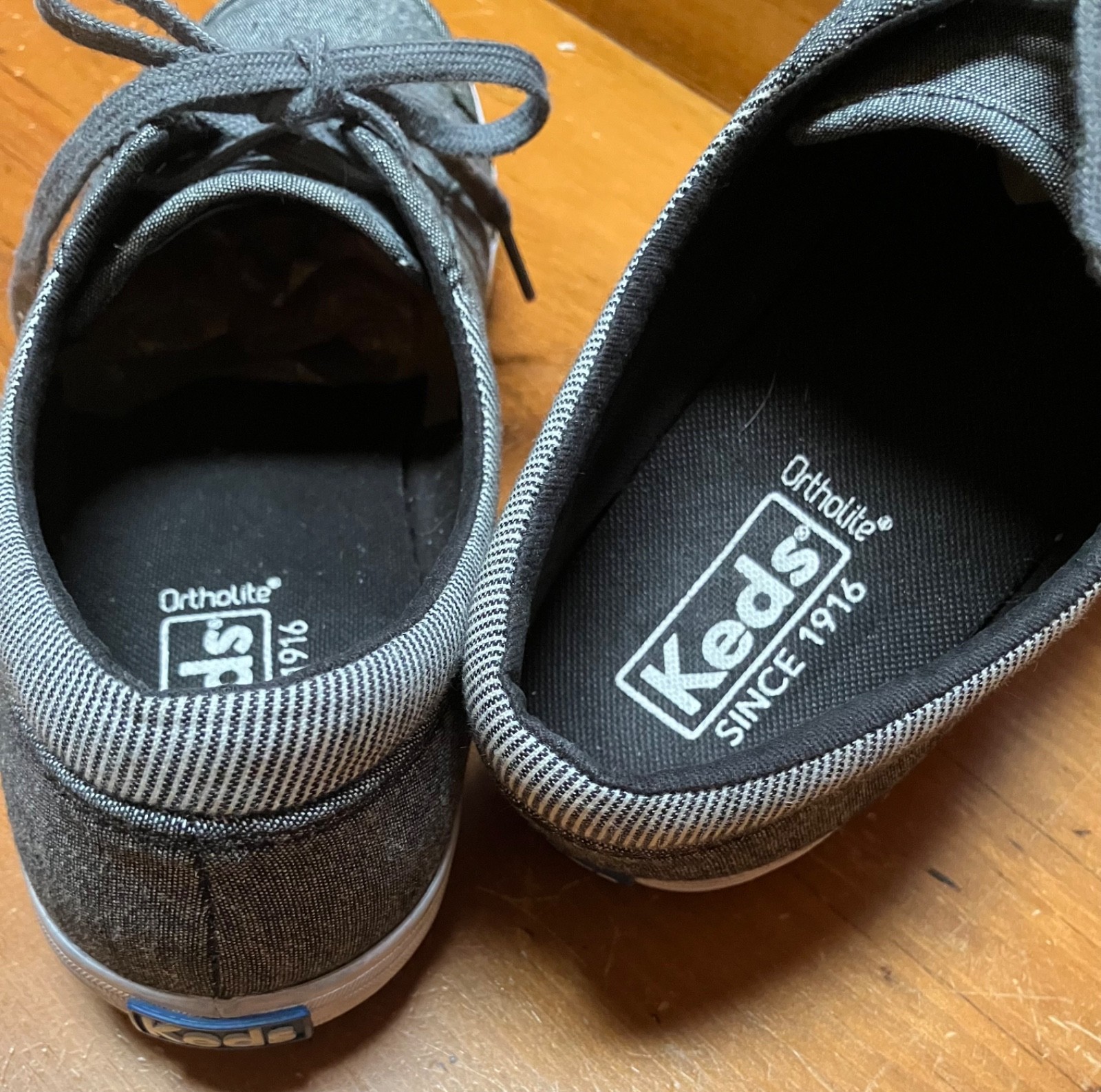 KEDS WSZ 8 tour jersey oxford casual sneakers in charcoal knit CLASSIC