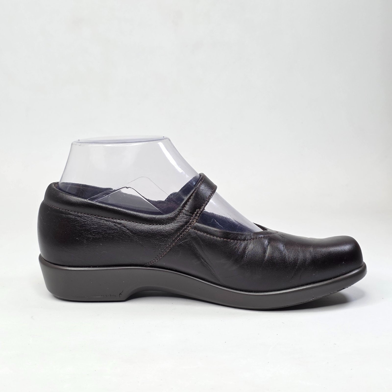 SAS Maria Mary Jane Women’s Shoes Size 6.5 M Dark Brown Leather Tripad USA Made
