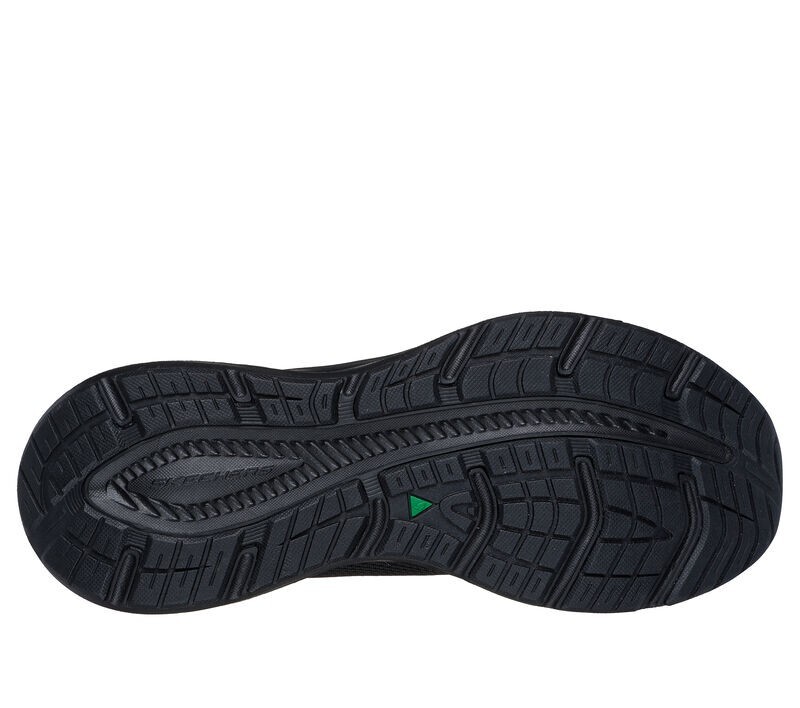 Mens Black Skechers Sport Shoes Extra Wide Casual Walk Bungee Memory Foam 232835