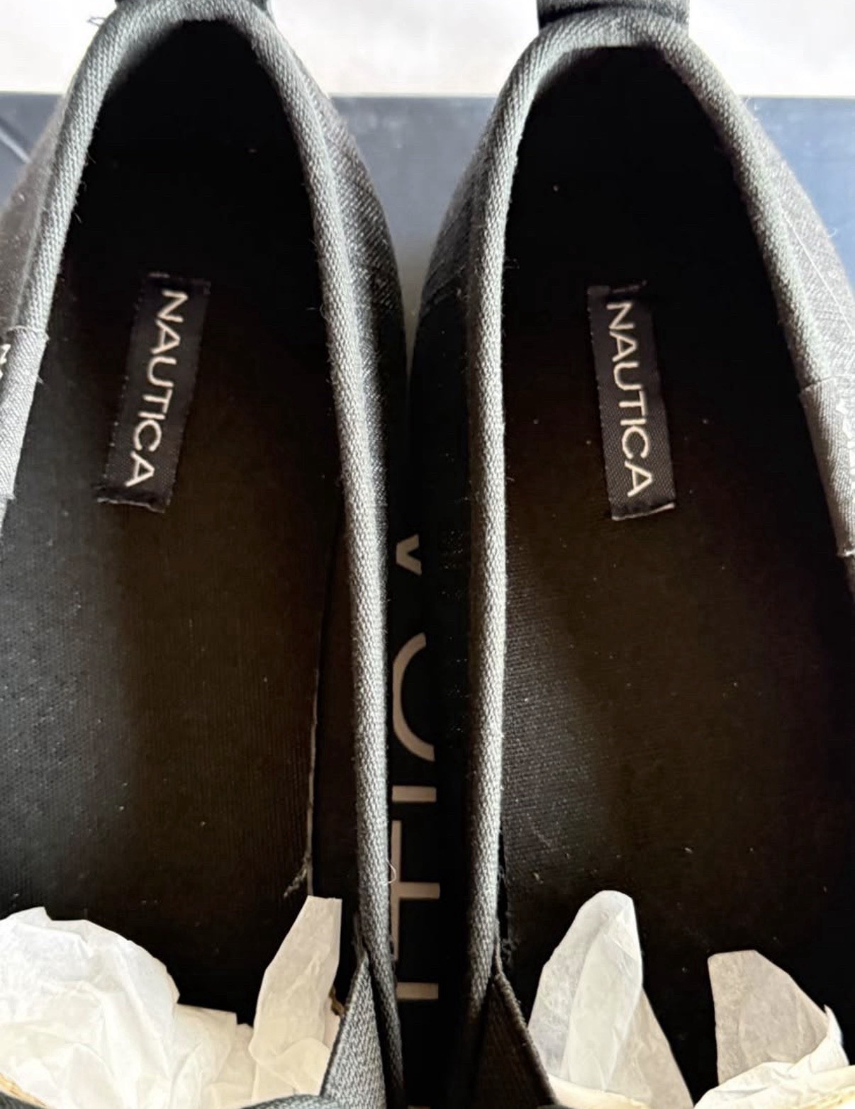 NIB Women’s Nautica Shoes Sunmast 2 Size 9 Black Heathered