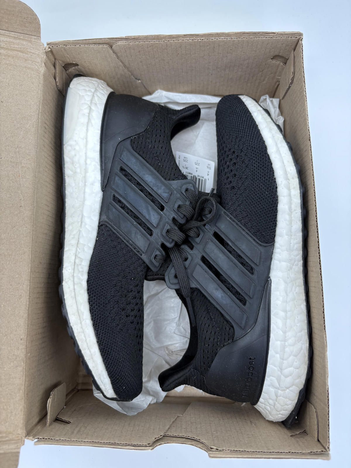 Adidas Ultraboost 1.0 Women’s Size 5.5 Running Shoes Black HQ4206