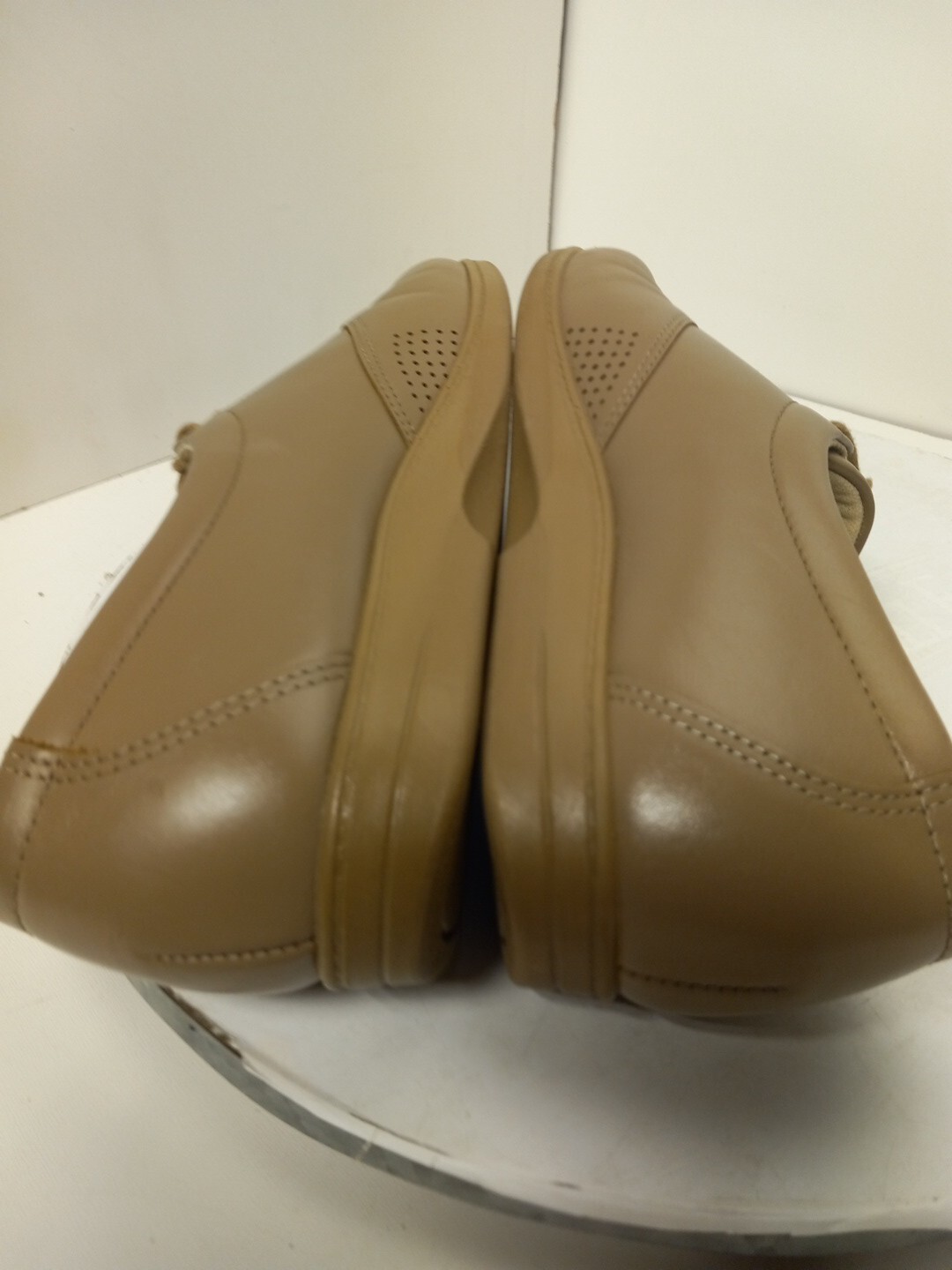 SAS Tripad Comfort Shoes Mocha Brown Leather Whisper Lace Womens Sz 8.5 S Slim