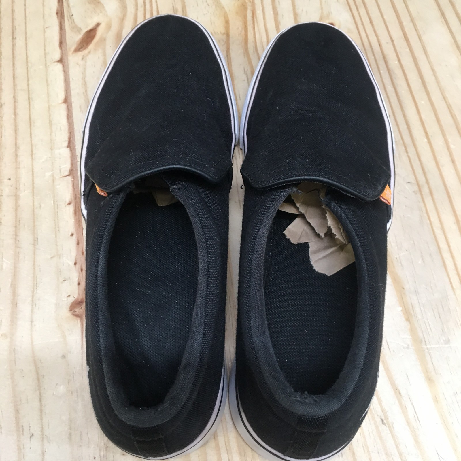 Nike Shoes Womens 9.5 Black Court Royale AC Slip-On Canvas Casual Low BQ9138-001