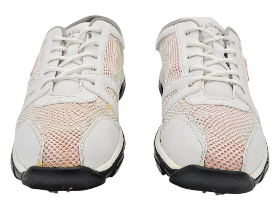 Callaway Golf Shoes Womens Size US 10 W480-13 Mesh OrthoLite Soft Spikes White