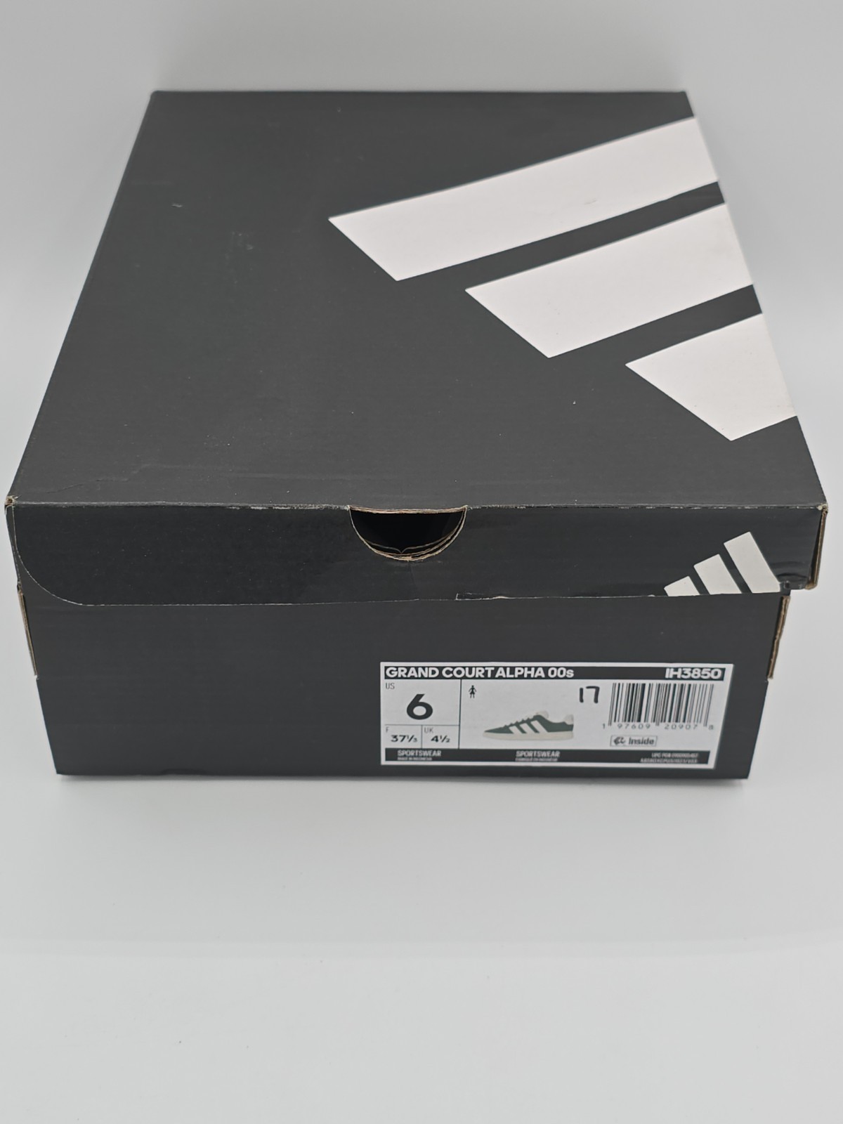 Adidas Women’s Size 6 Grand Court Alpha 00s ‘Collegiate Green’ – IH3850