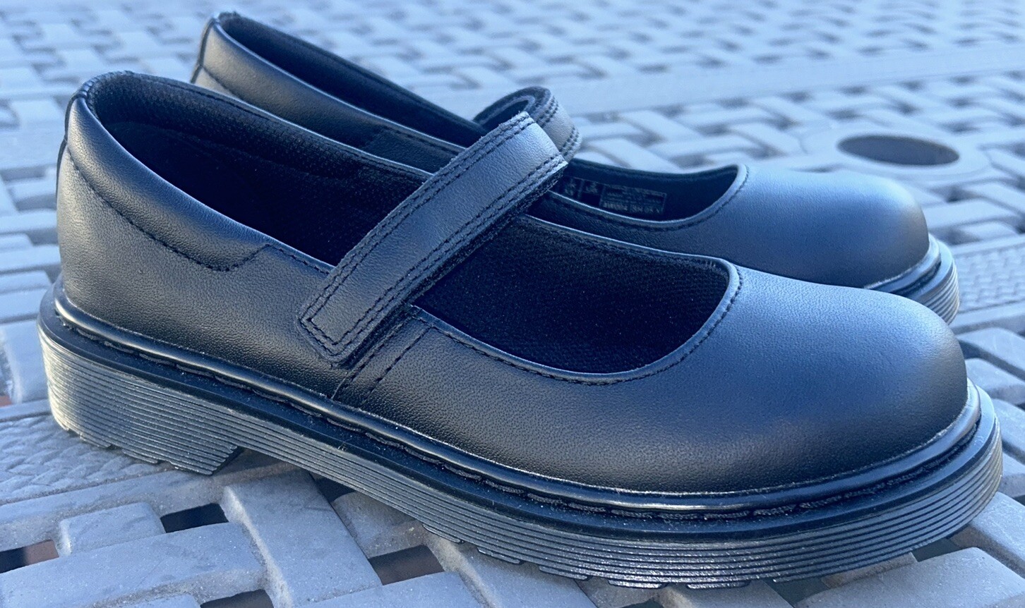 Dr. Martens AirWair Macy Black Mary Jane Shoes US Size 2